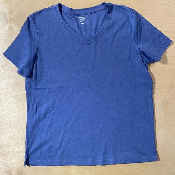 Kim Rogers Tops - Kim Rogers Navy Soft Tee Small (QH)